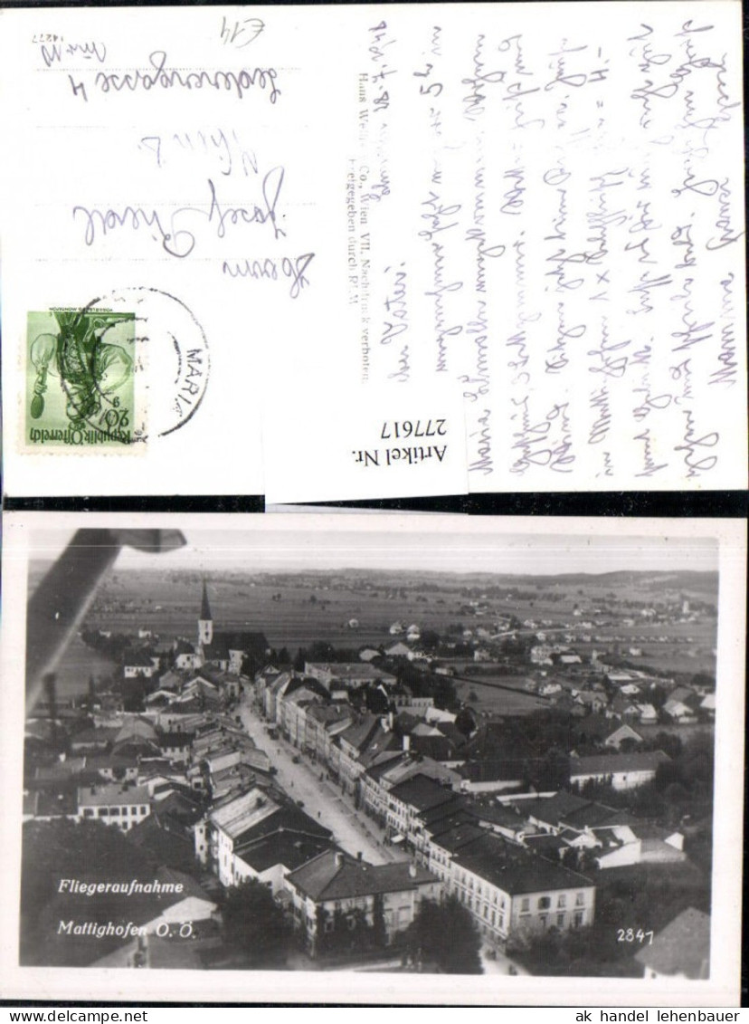 277617,Mattighofen Totale Fliegeraufnahme