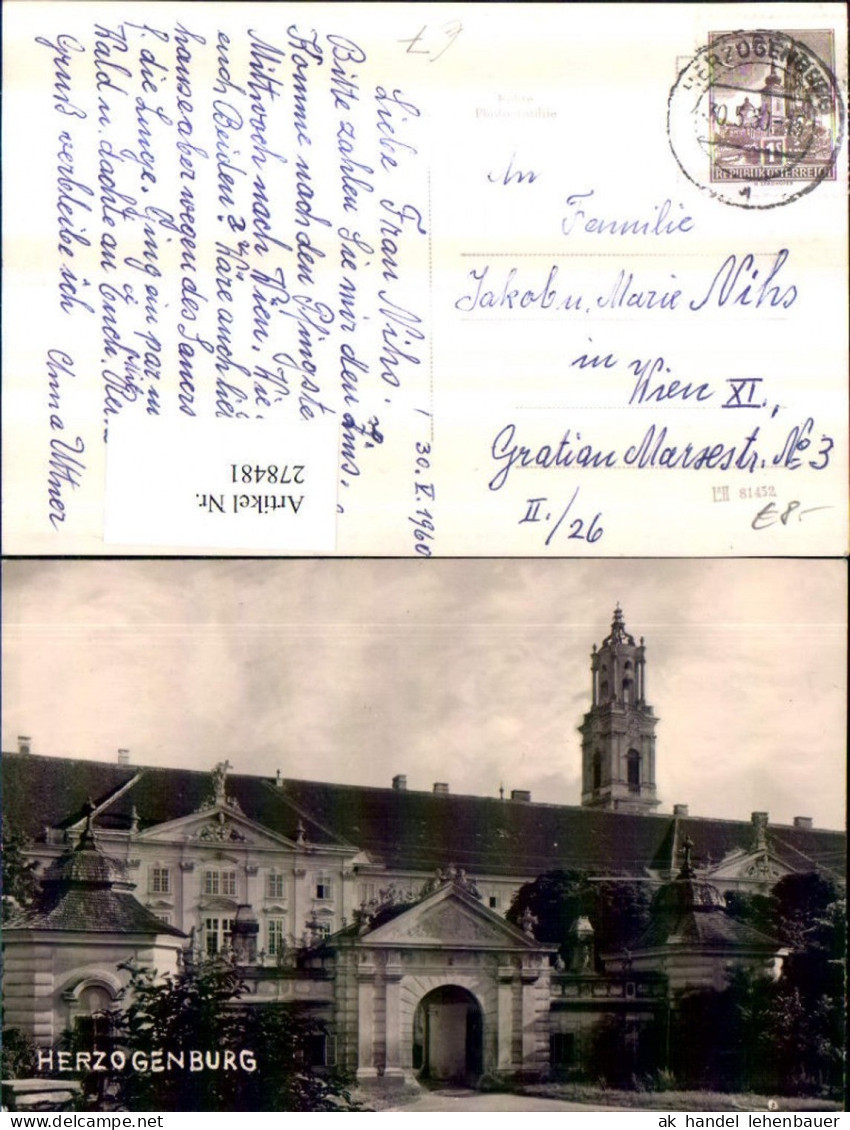 278481,Herzogenburg Stift Kloster Kirchenturm