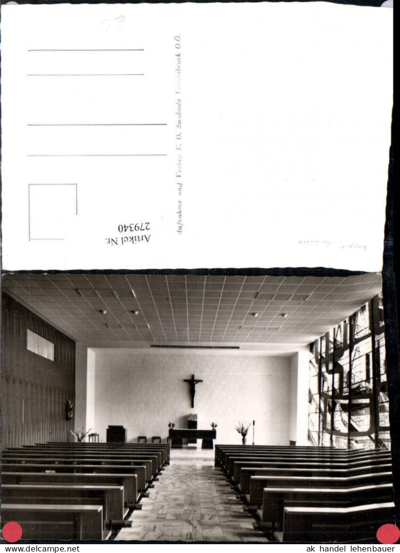 279340,Vöcklabruck Kapelle St. Klara Innenansicht