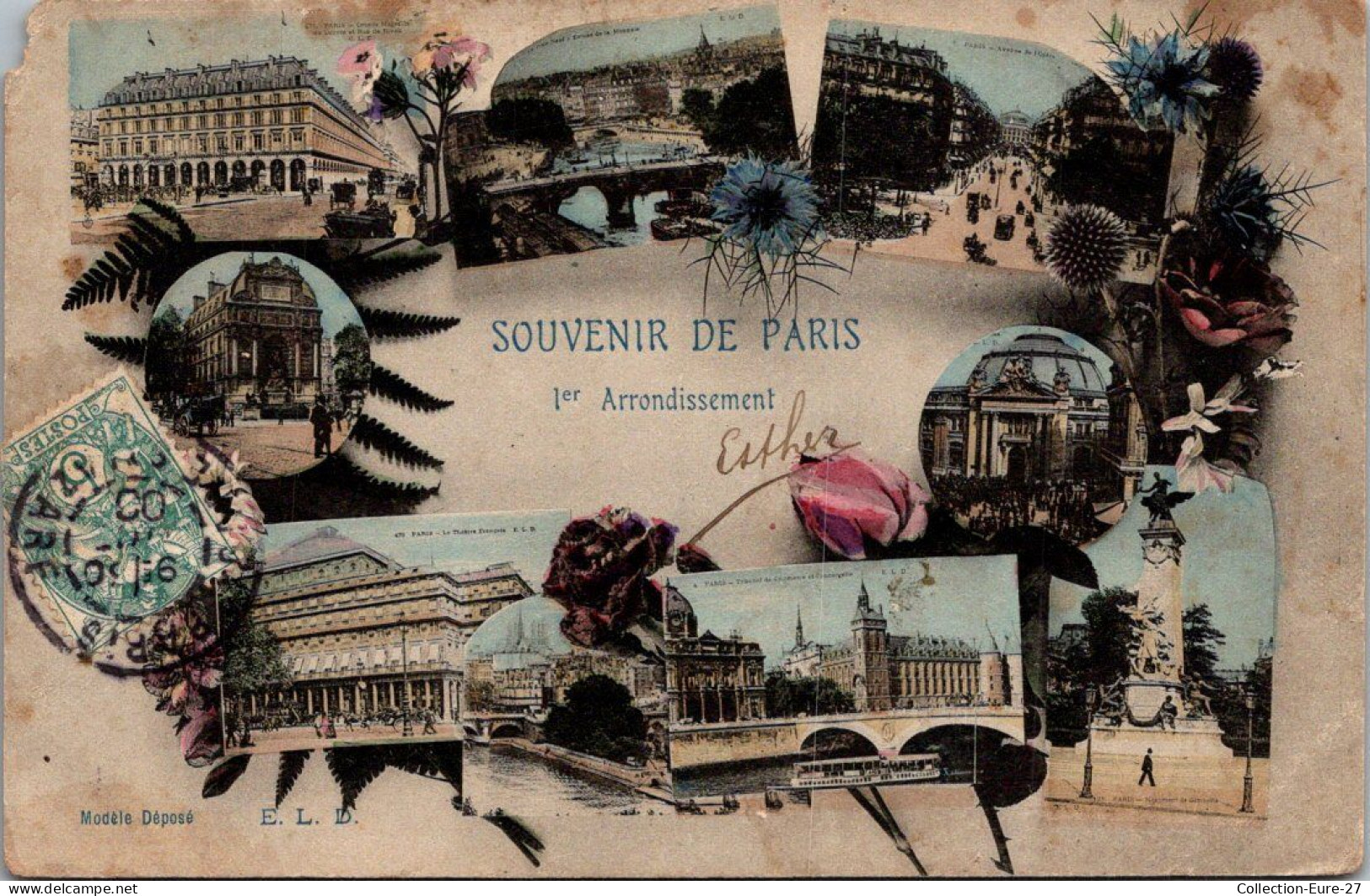 (28/08/25) 75-CPA PARIS - 1er ARRONDISSEMENT - SOUVENIR