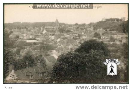 28 Epernon - 1. EPERNON (E-et-L) - Vue générale prise du Coteau de la gare - cpa