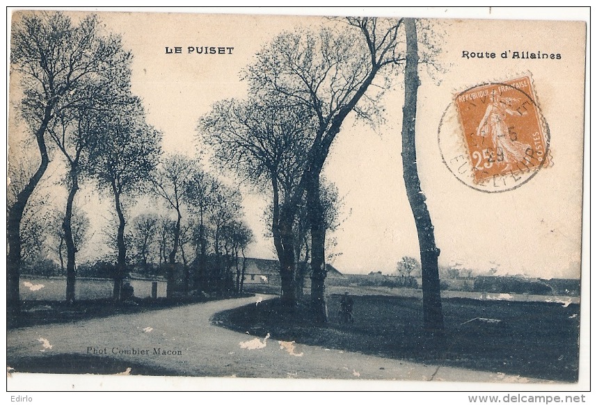 ***  28  ***  LE PUISET  route d'Allaines - pelurage -