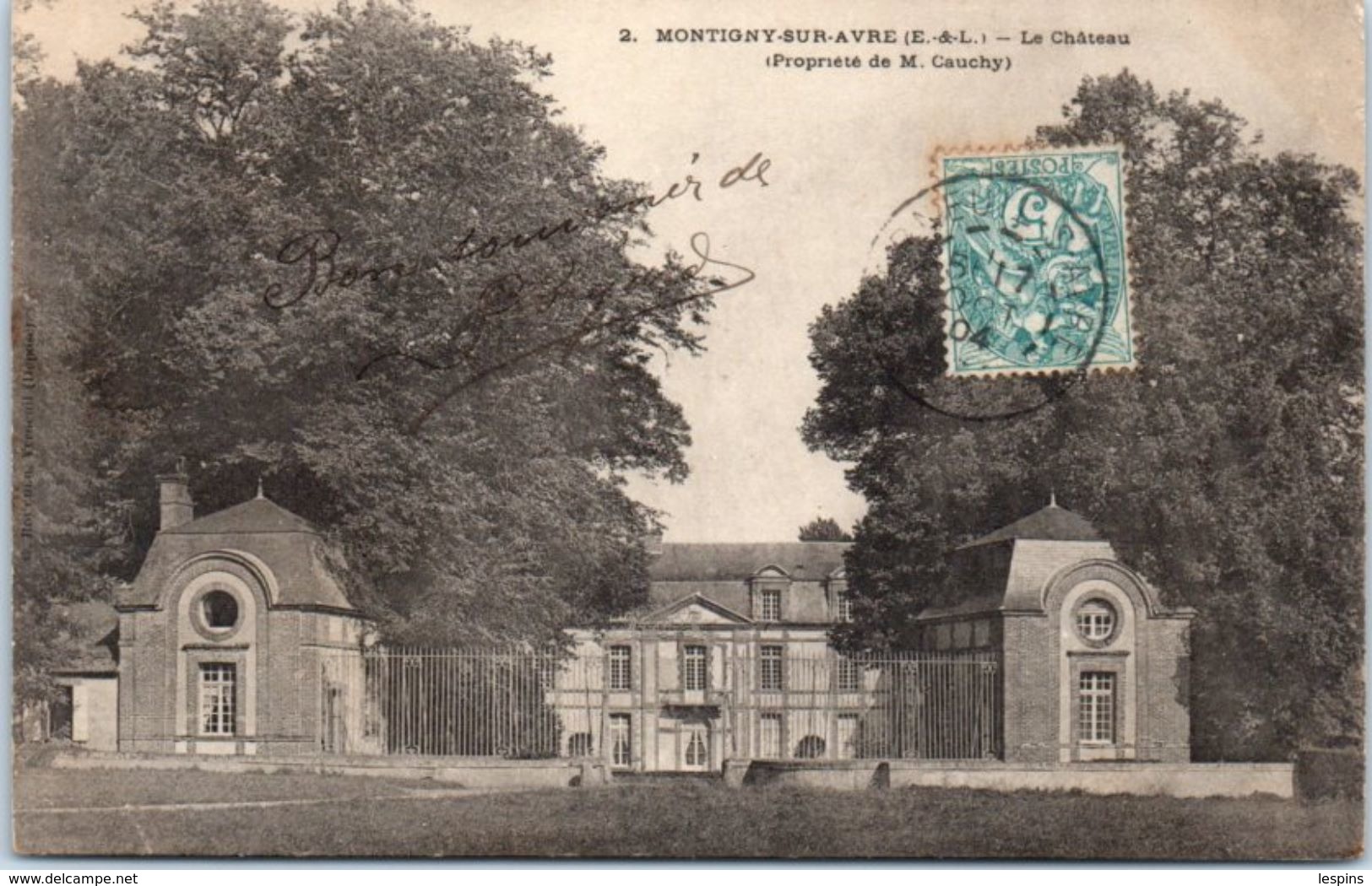 28 - MONTIGNY sur AVRE -- Le château