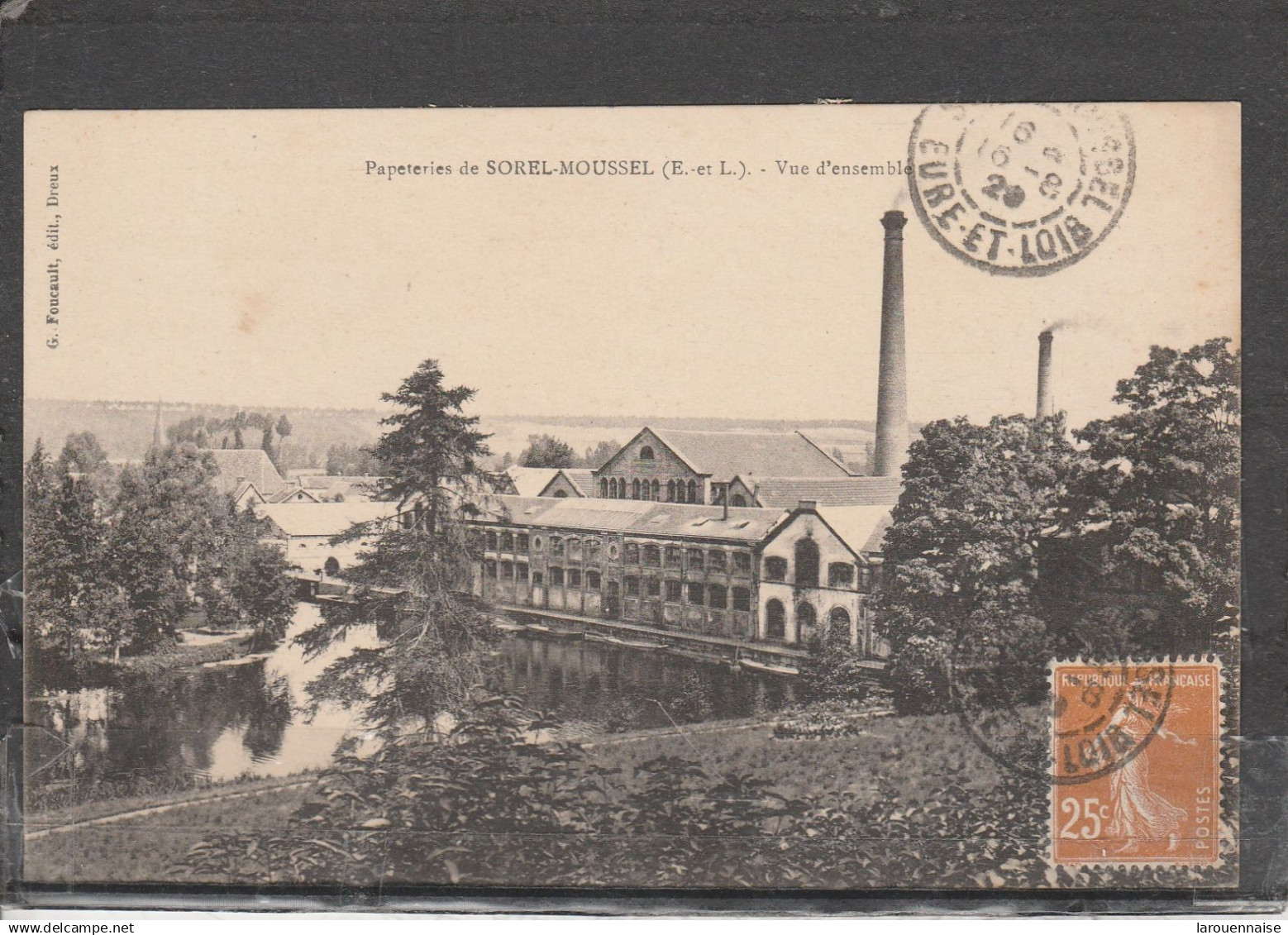 28 - SOREL MOUSSEL - Papeteries de Sorel Moussel - Vue d' ensemble