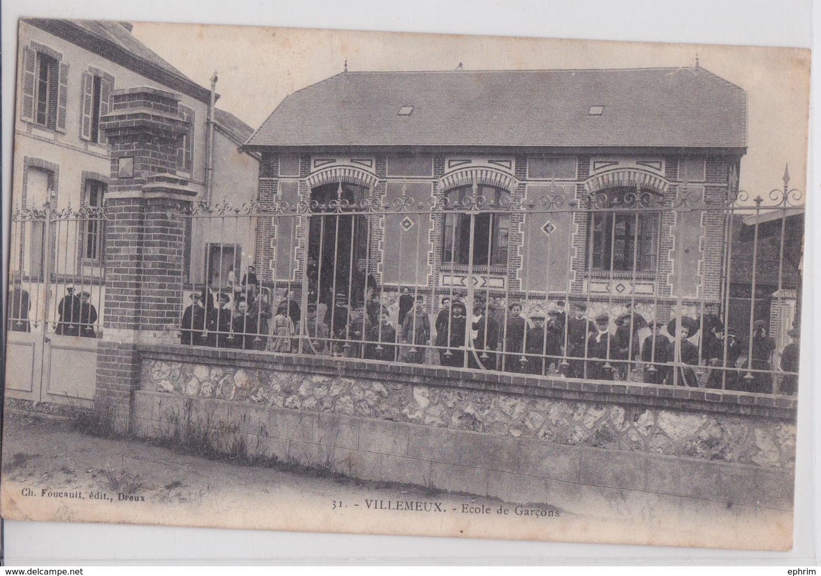 28 VILLEMEUX-SUR-EURE  - Ecole de Garçons