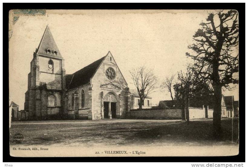 28 Villemeux-sur-Eure eglise D28D K28279K C28415C RH092994