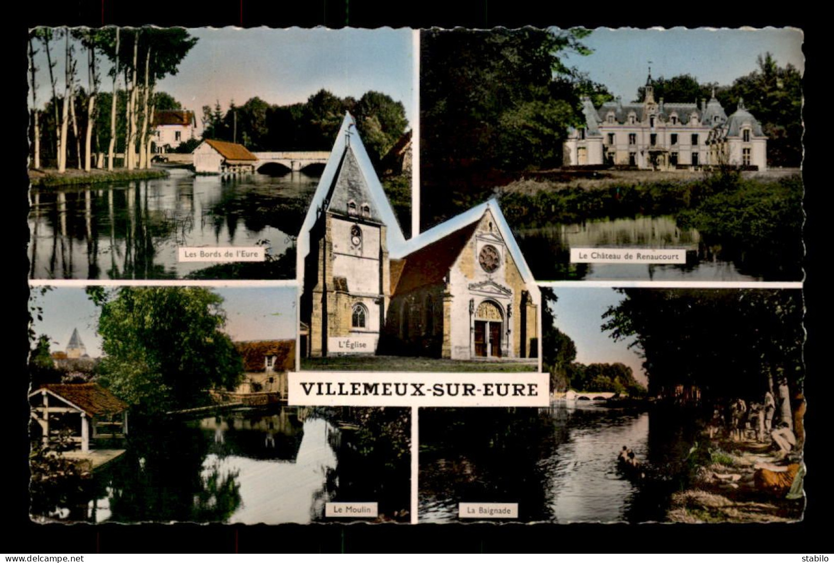 28 - VILLEMEUX-SUR-EURE - MULTIVUES
