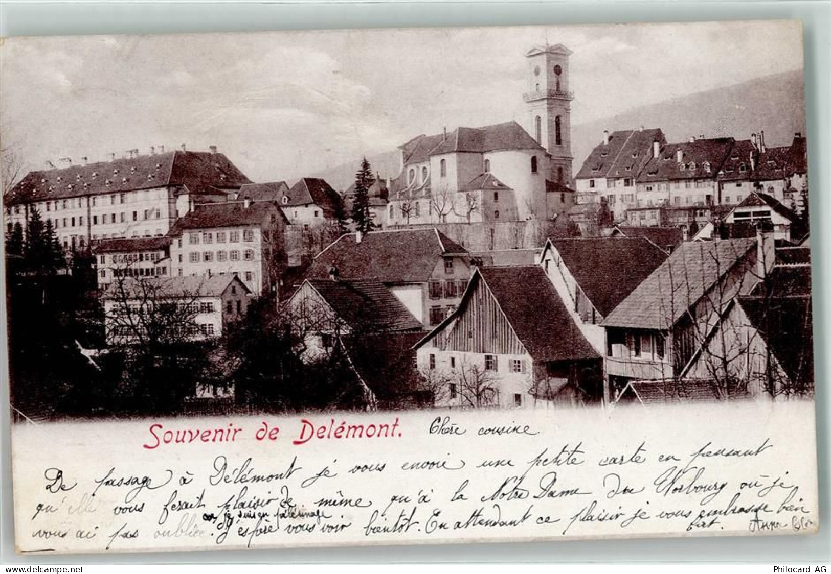 2800 Delémont Delsberg 1902 - 13909225