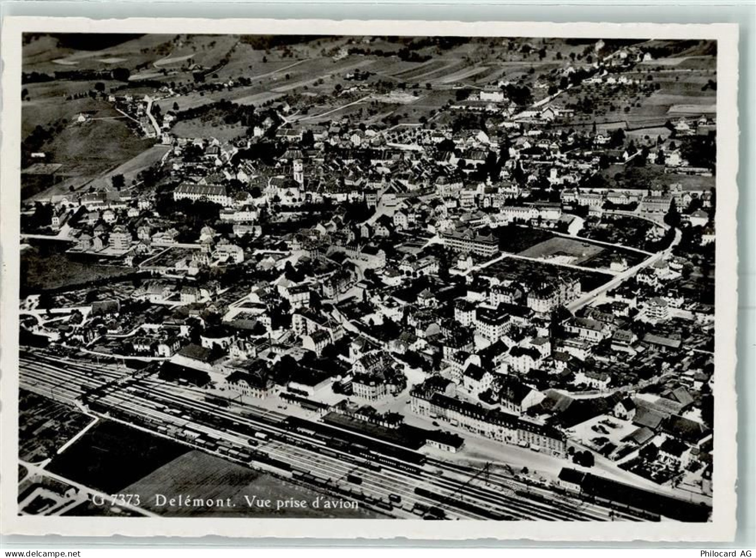 2800 Delémont Delsberg - Fliegeraufnahme - 13149131