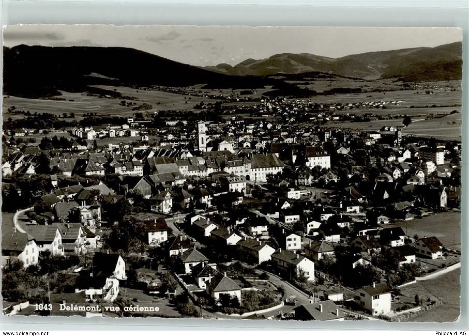 2800 Delémont Delsberg - Fliegeraufnahme Vue aérienne - 13129340