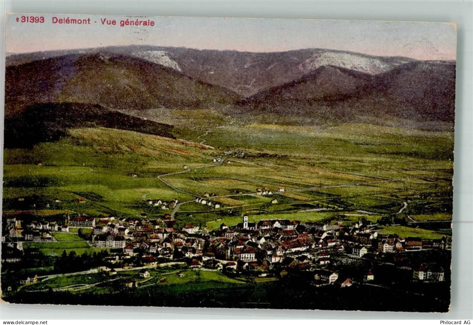 2800 Delémont Delsberg Foto AK Feldpost Capm. dee pionn.-telegrphistes... - 38022650