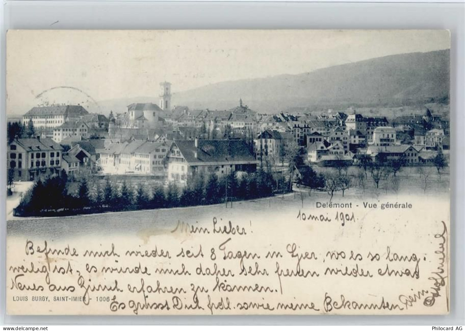 2800 Delémont Delsberg - Vue generale Teilansicht - 50680472