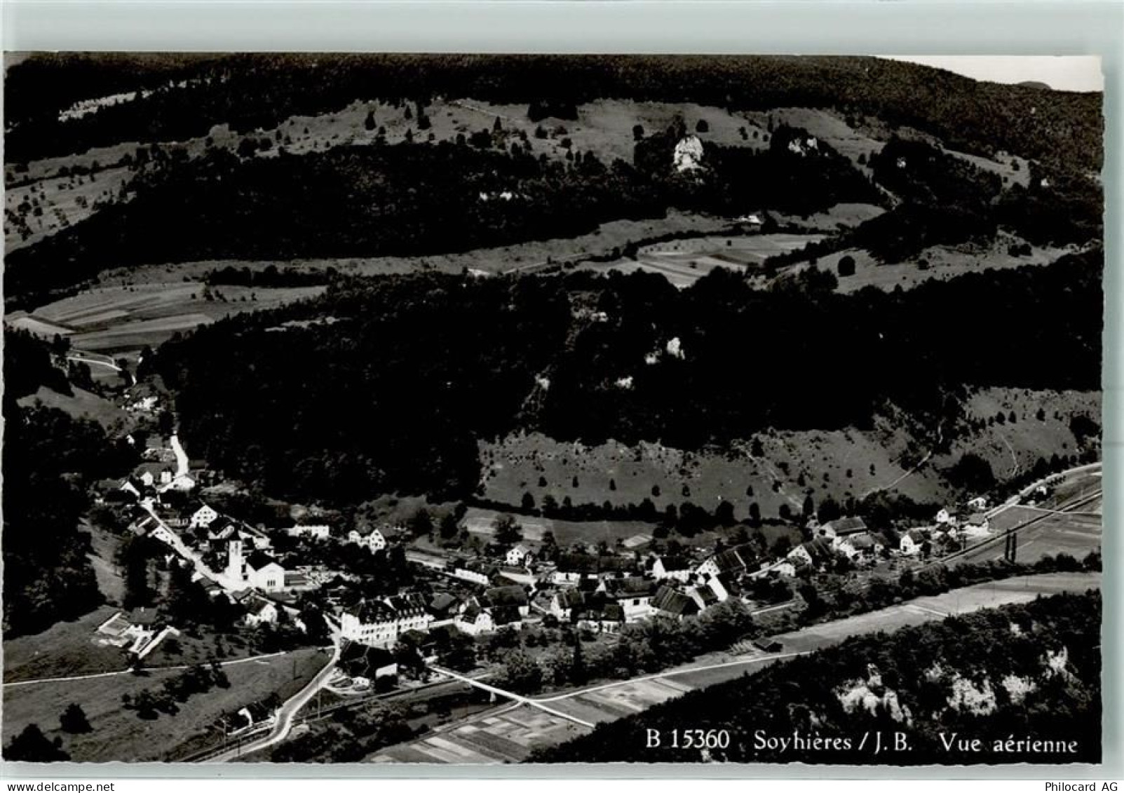 2805 Soyhières Bellerive JU - Fliegeraufnahme - 13149451