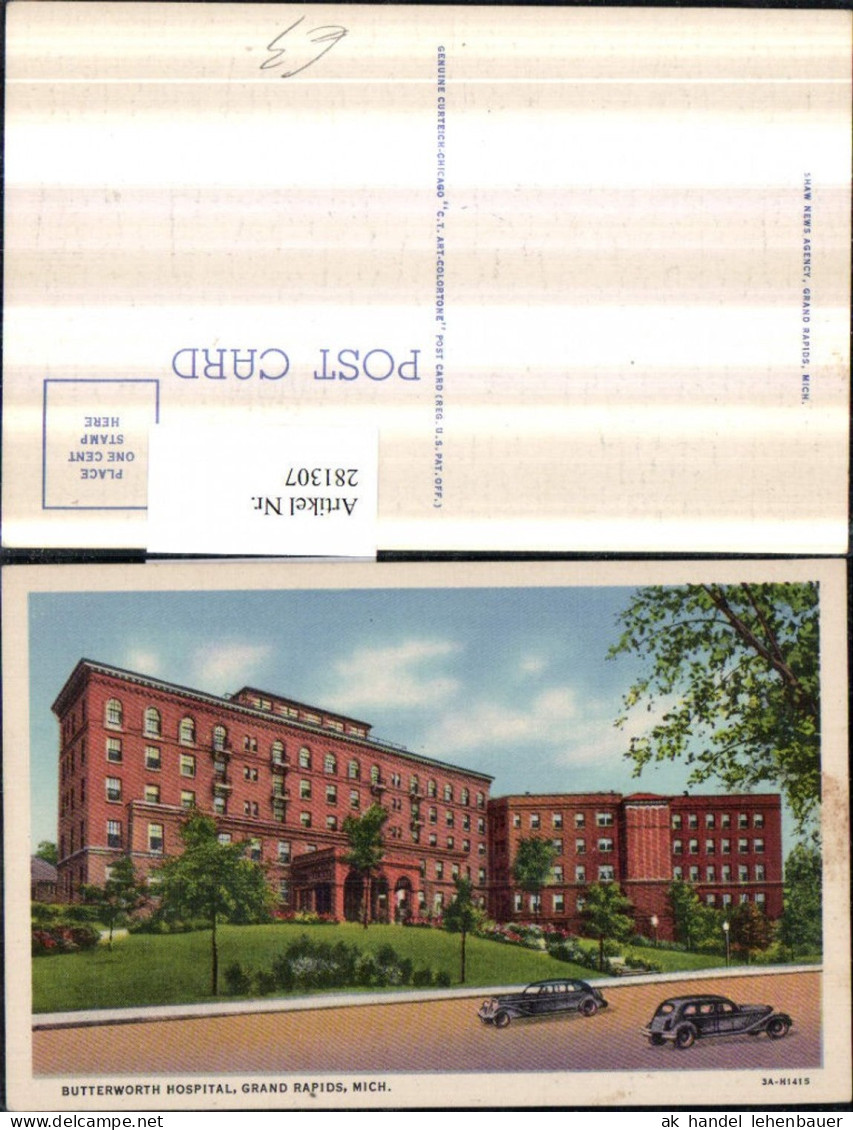 281307,Michigan Grand Rapids Butterworth Hospital Krankenhaus