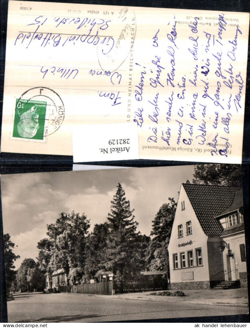 282129,Friedersdorf b. Königs Wusterhausen Lindenstraße pub VEB