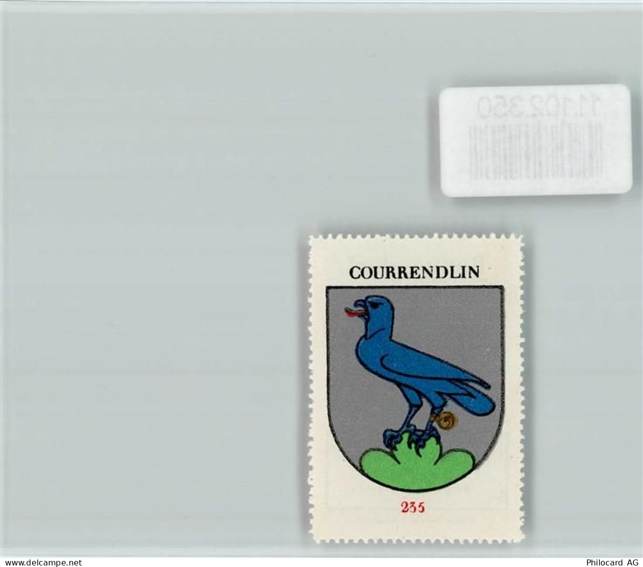 2830 Courrendlin - Vignette Wappen Kaffee Hag ca 1920-1940 - 11102350