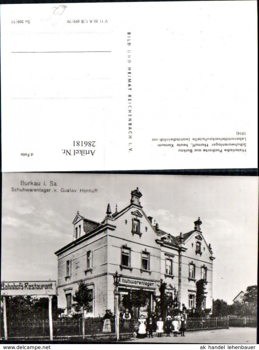 286181,Repro Burkau in Sachsen Schuhwarenlager v. Gustav Hornuft