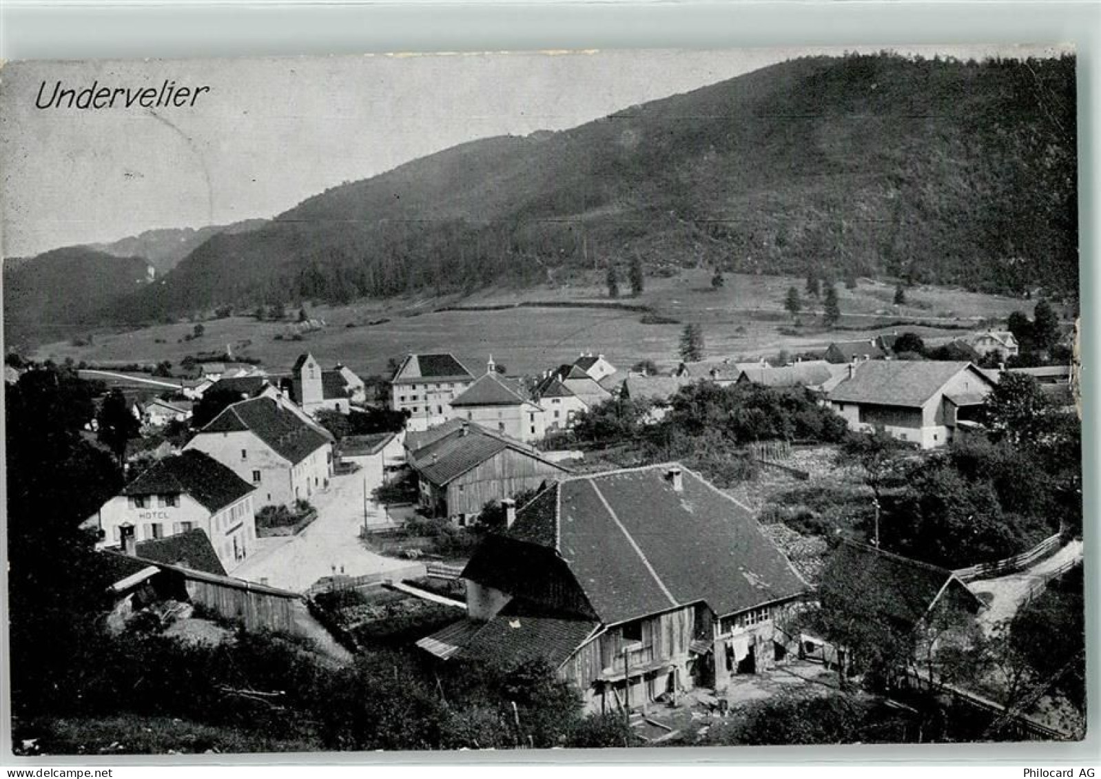 2863 Undervelier - Feldpost Schützenbataillon Nr 7 - 13901534