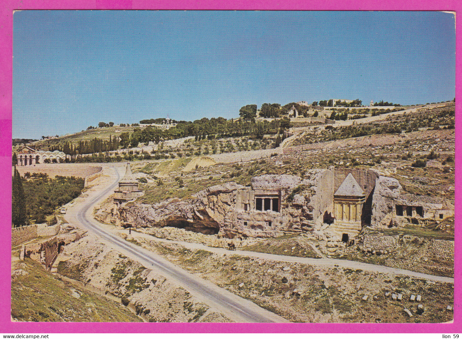 288995 / Israel - Jerusalem Gerusalemme - Valle del Cedron con monumenti funerari Archaeology PC 9  Israele