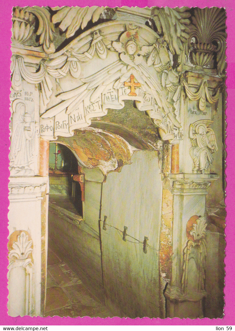 289032 / Israel - Jerusalem - Interior Church of The Holy Sepulchre Tomb of Christ  PC 8286 Israele