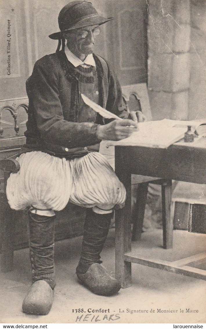 29 - CONFORT MEILARS - La Signature de Monsieur le Maire (côte Carré 22 €)