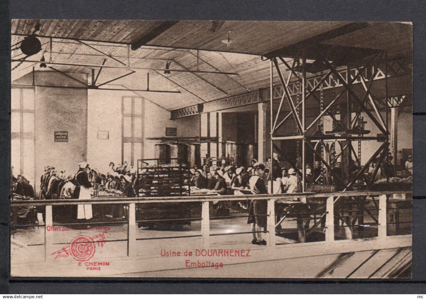 29 - Douarnenez - Usine de Douarnenez - Emboitage