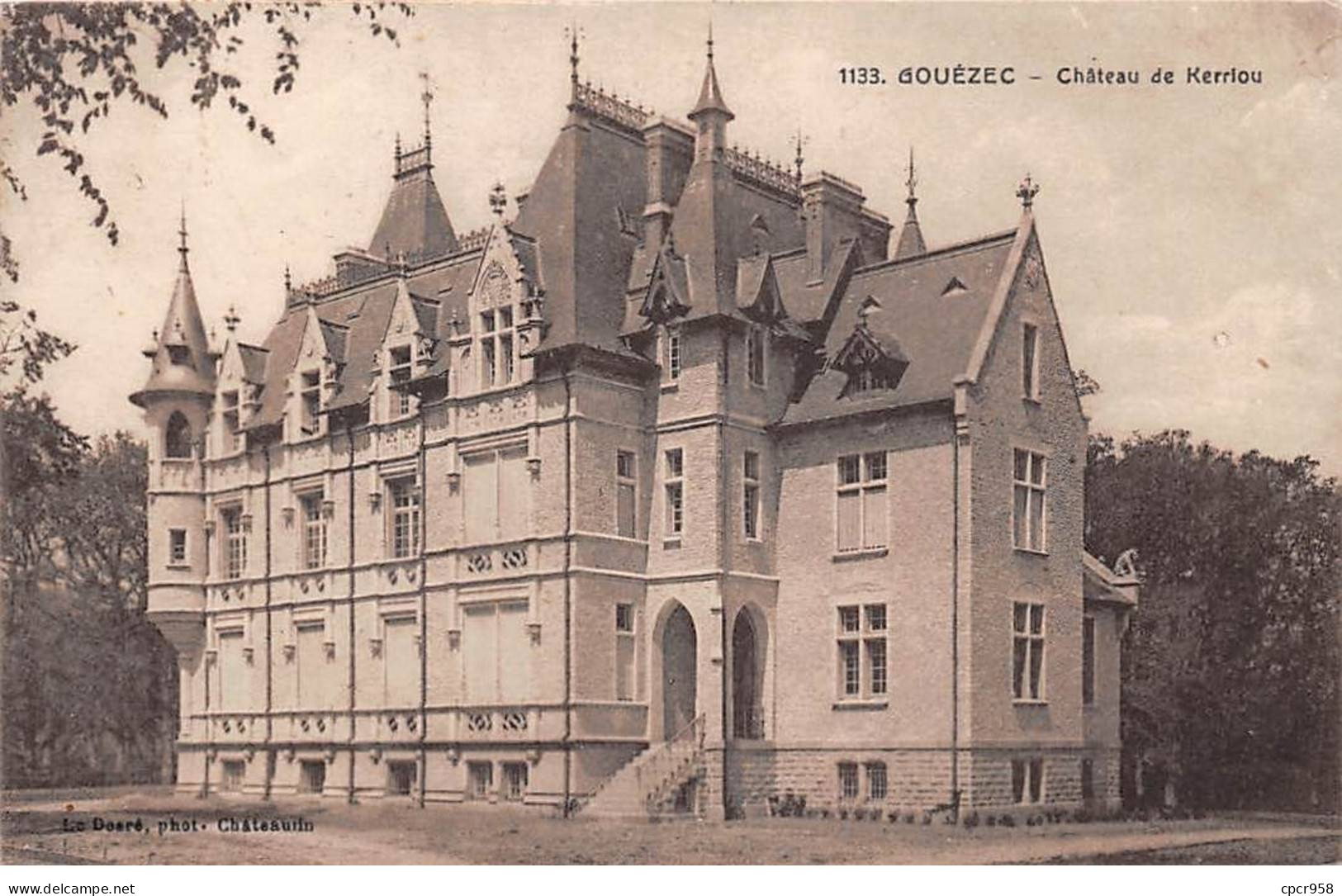 29 - Gouézec - SAN20329 - Château de Kerriou