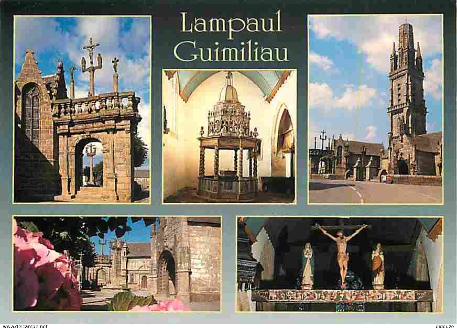 29 - Guimiliau - Lampaul - Multivues - Calvaire Breton - Art Religieux - Voir Scans Recto Verso