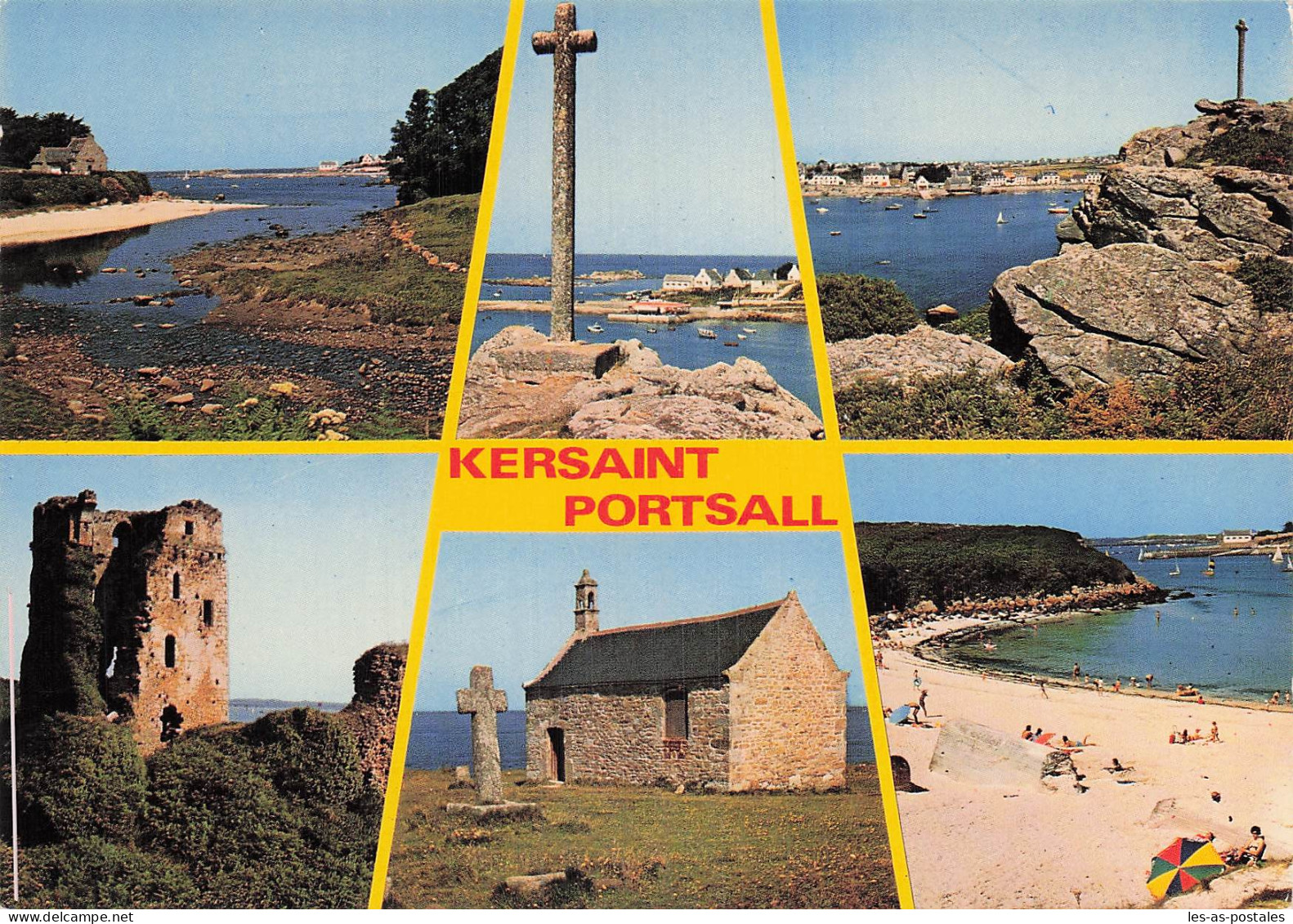 29 KERSAINT PLABENNEC LA POINTE DE GUILIGUY LES RUINES DE TREMAZAN LA