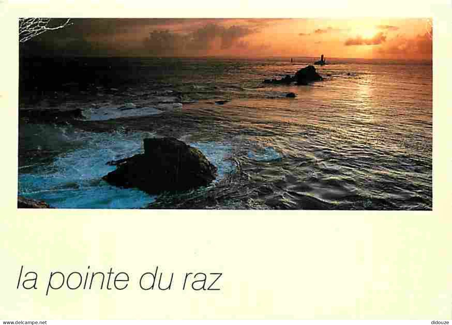 29 - La Pointe du Raz - Coucher de Soleil - Voir Scans Recto Verso