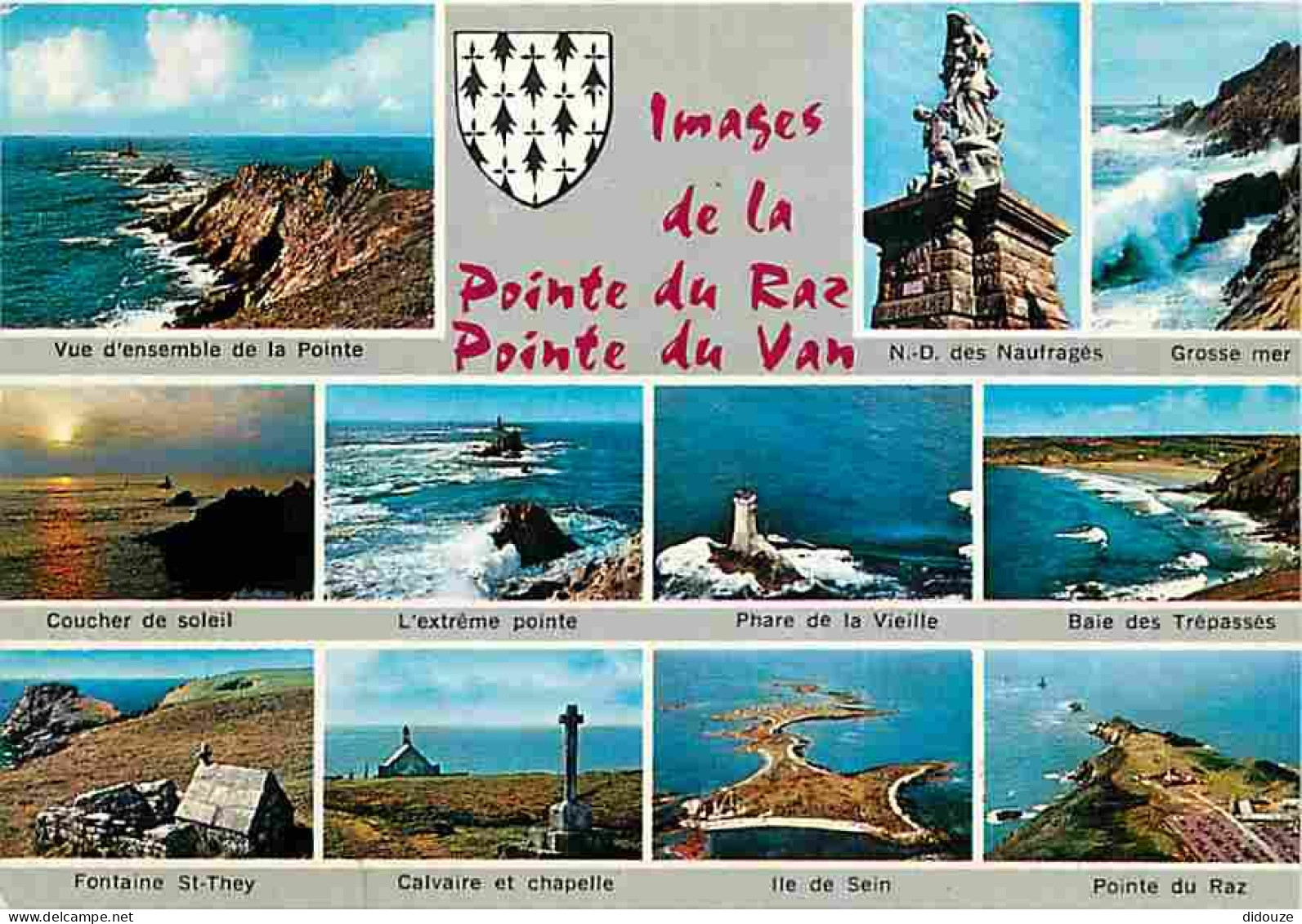 29 - La Pointe du Van - Pointe du Raz - Multivues - Voir Scans Recto Verso