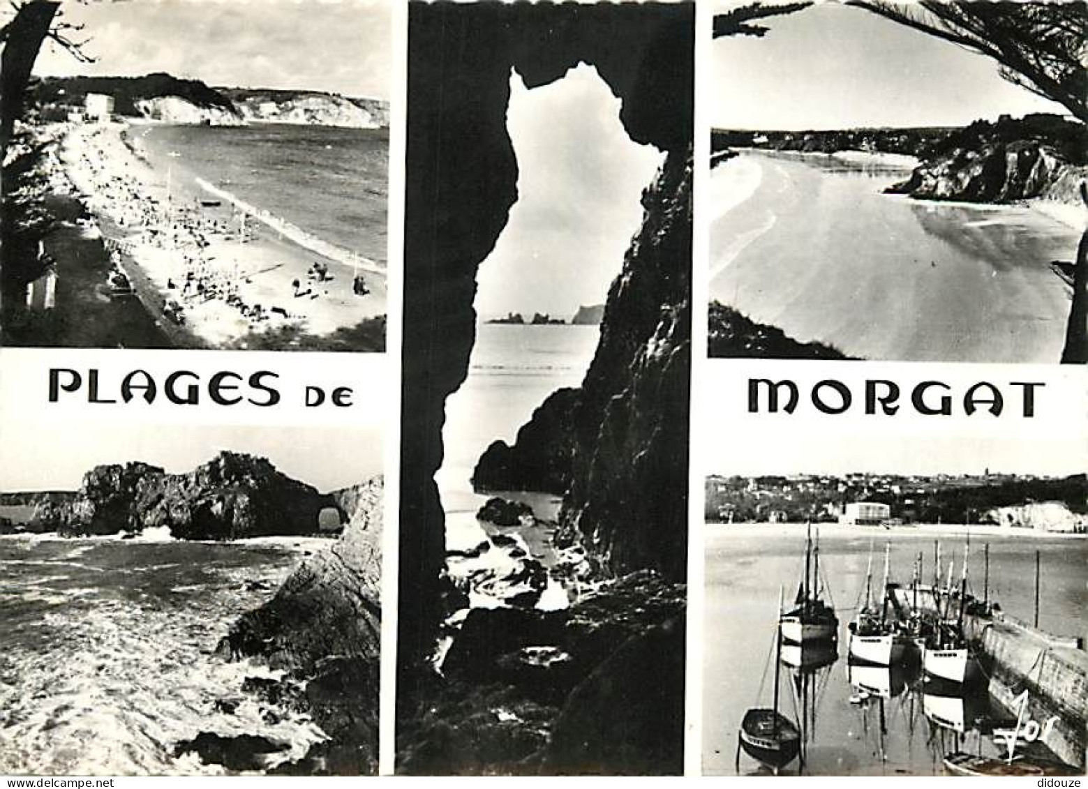 29 - Morgat - Multivues - Mention Photographie véritable - CPSM grand format - Voir Scans Recto-Verso