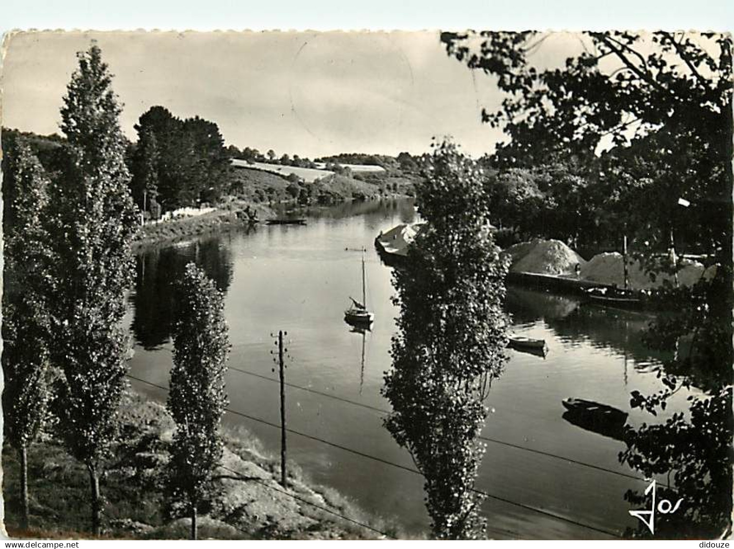 29 - Pont Aven - Les bords riants de Pont-Aven Pays d'Amour - CPSM grand format - Voir Scans Recto-Verso