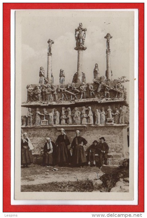 29 - SAINT JEAN - TROLIMON -- Le calvaire de tronoen