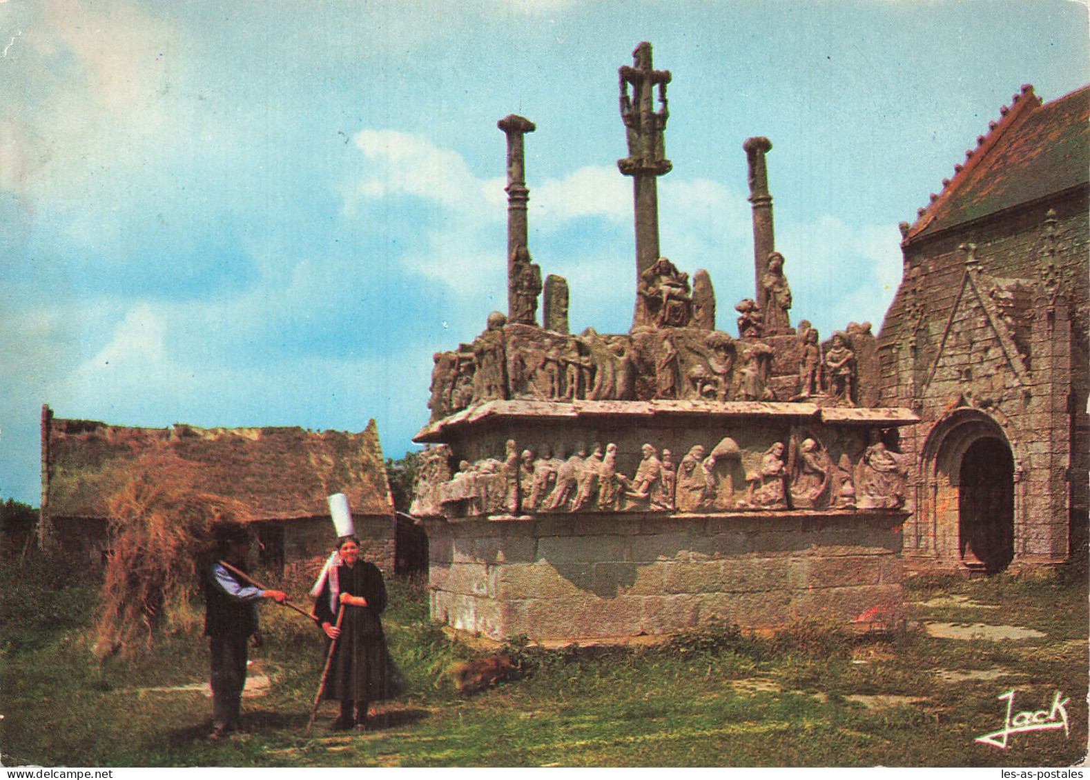 29 SAINT JEAN TROLIMON LE CALVAIRE DE TRONOEN