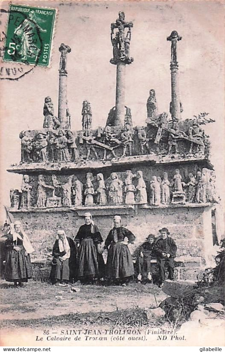 29 - Saint Jean Trolimon . Le calvaire de Tronoen