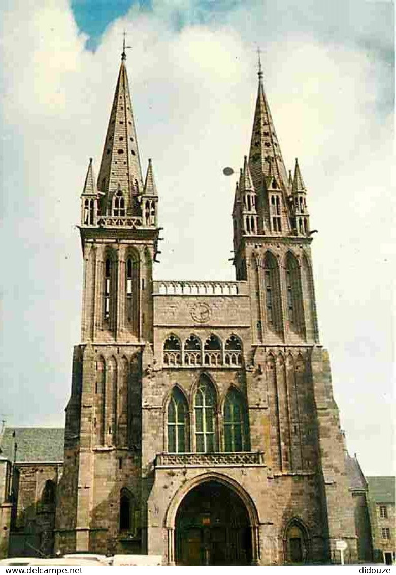 29 - Saint Pol de léon - La Cathédrale - Flamme Postale - Voir Scans Recto Verso
