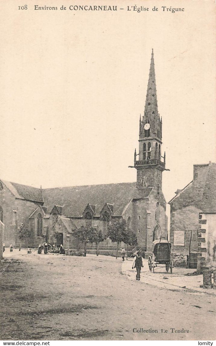 29 Tregunc l' église CPA