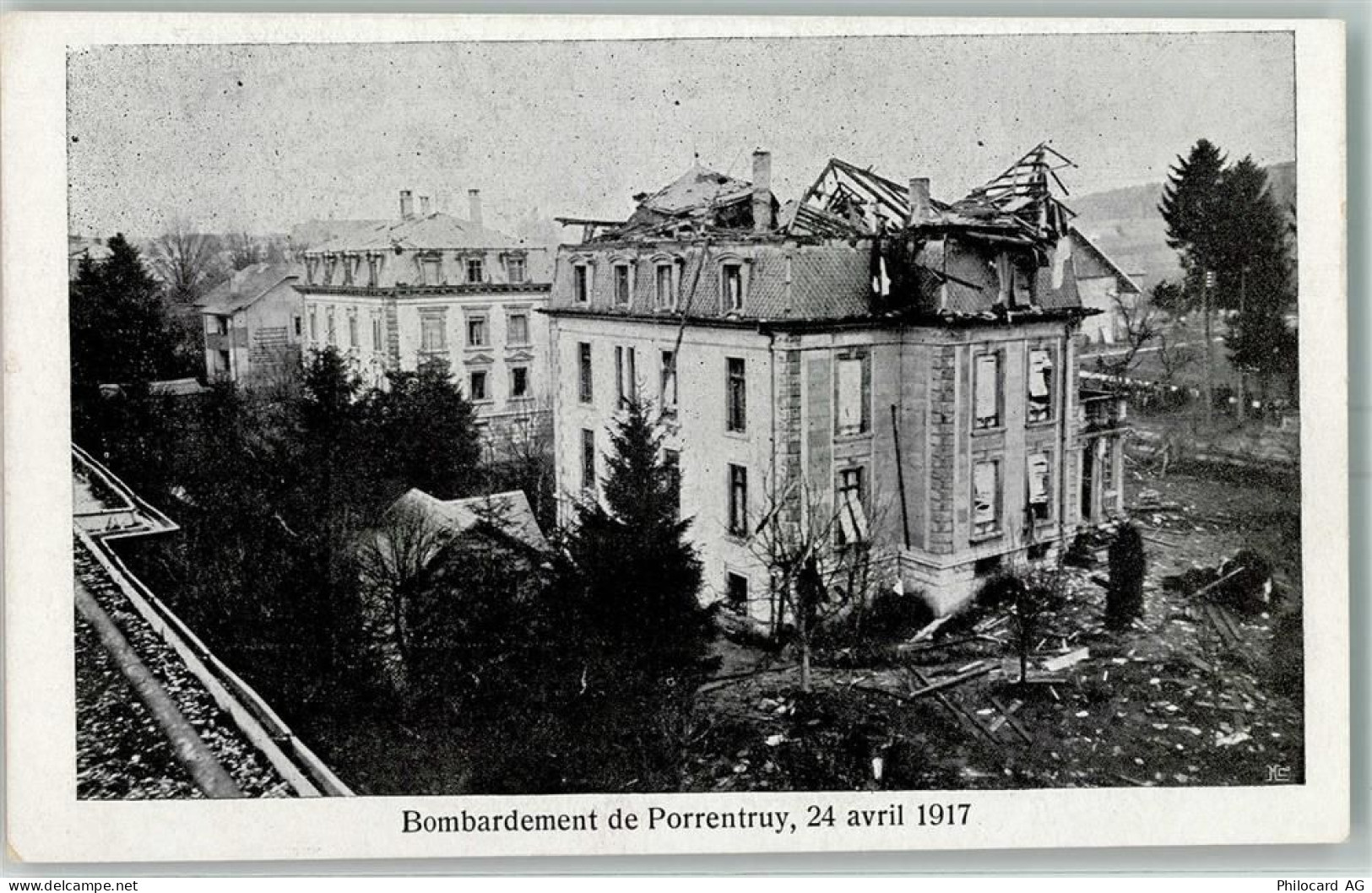 2900 Porrentruy Pruntrut - Bombardement de Porrentruy 24 avril 1917 - 13232813