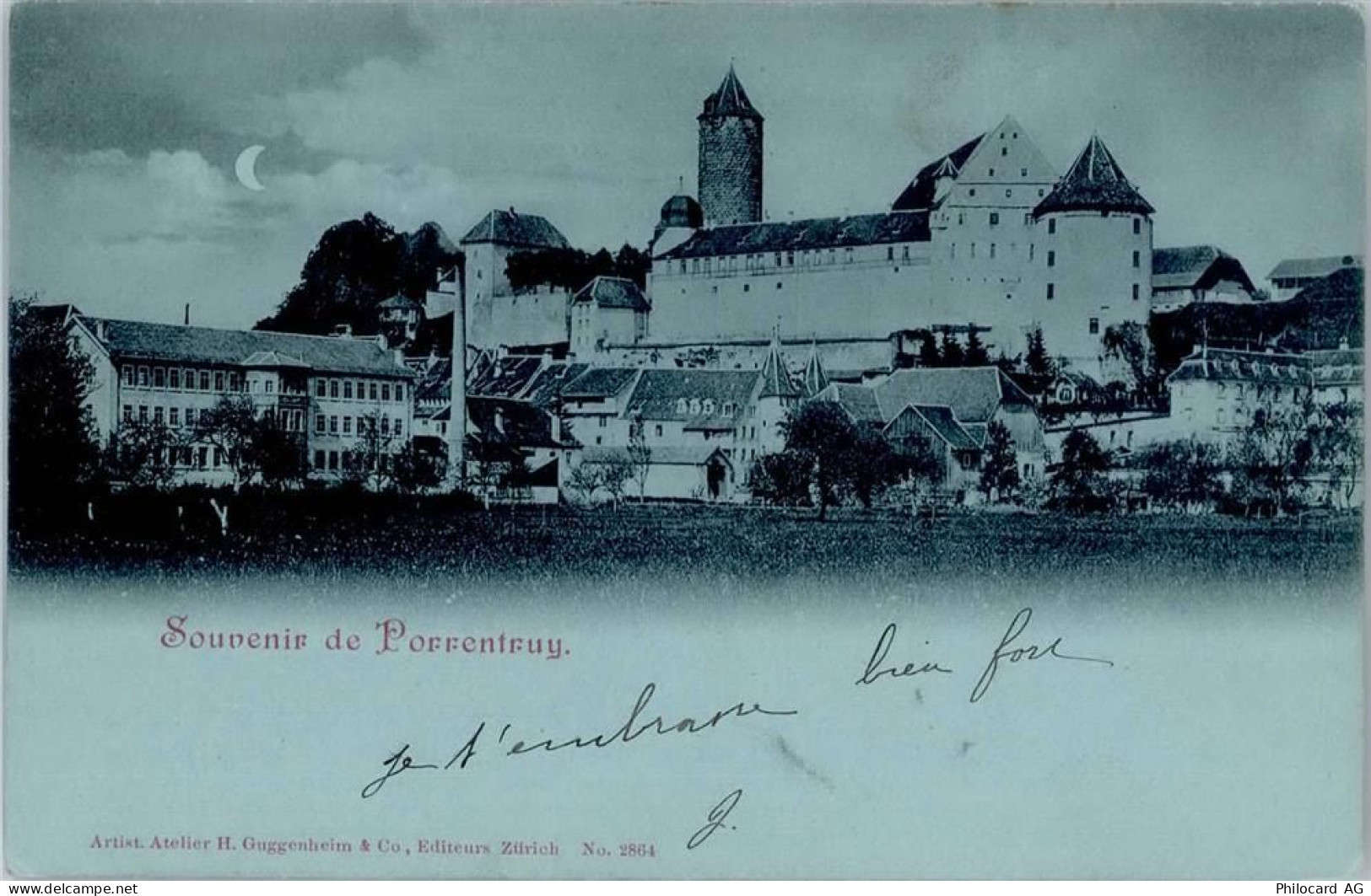 2900 Porrentruy Pruntrut - Souvenir de Porrentruy 1900 - 50650309
