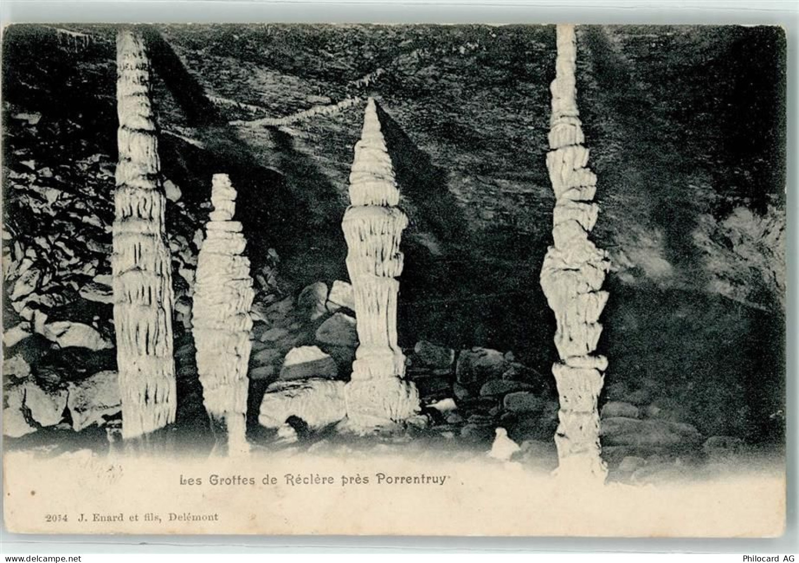 2912 Réclère 1905 - Les Grottes - 10610884