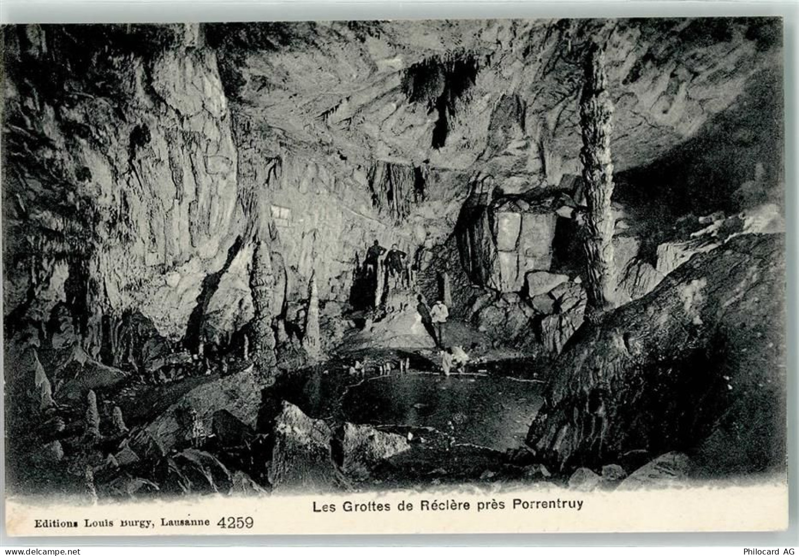 2912 Réclère 1907 - Les Grottes - 10610883