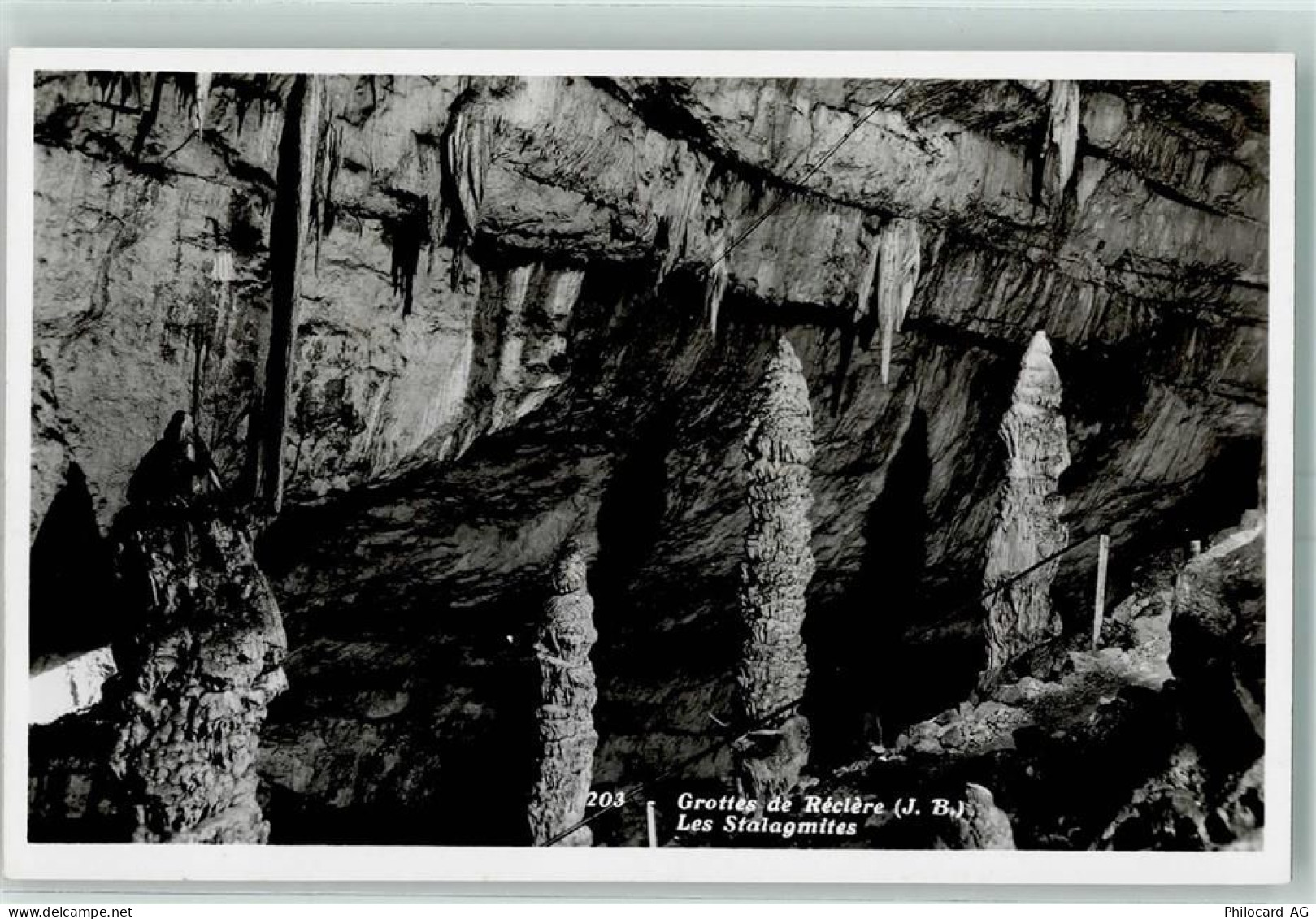 2912 Réclère - Grottes de Reclere Les Stalagmites - 10391597