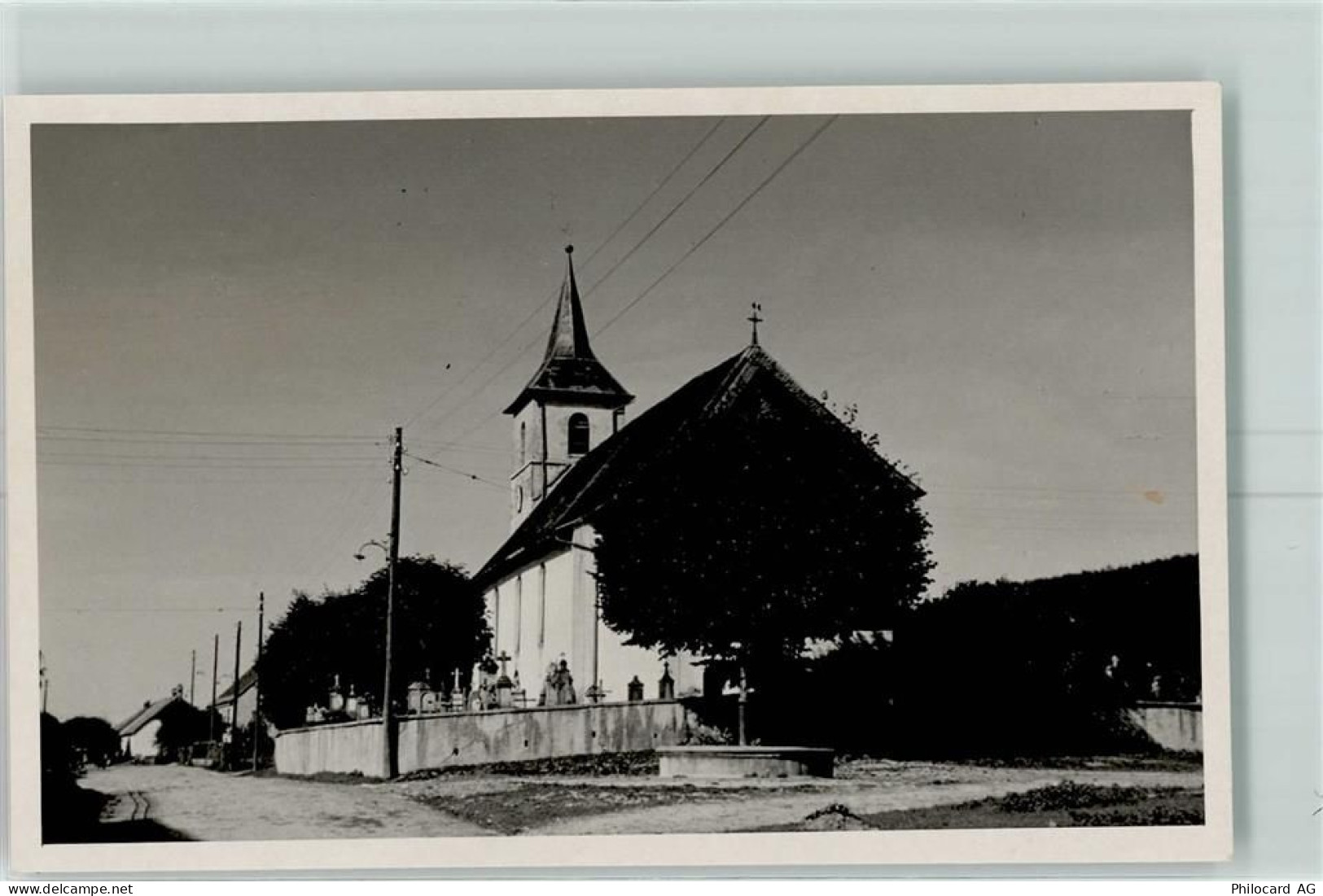 2914 Damvant Foto AK Kirche Ort handschriftlich - 13149361