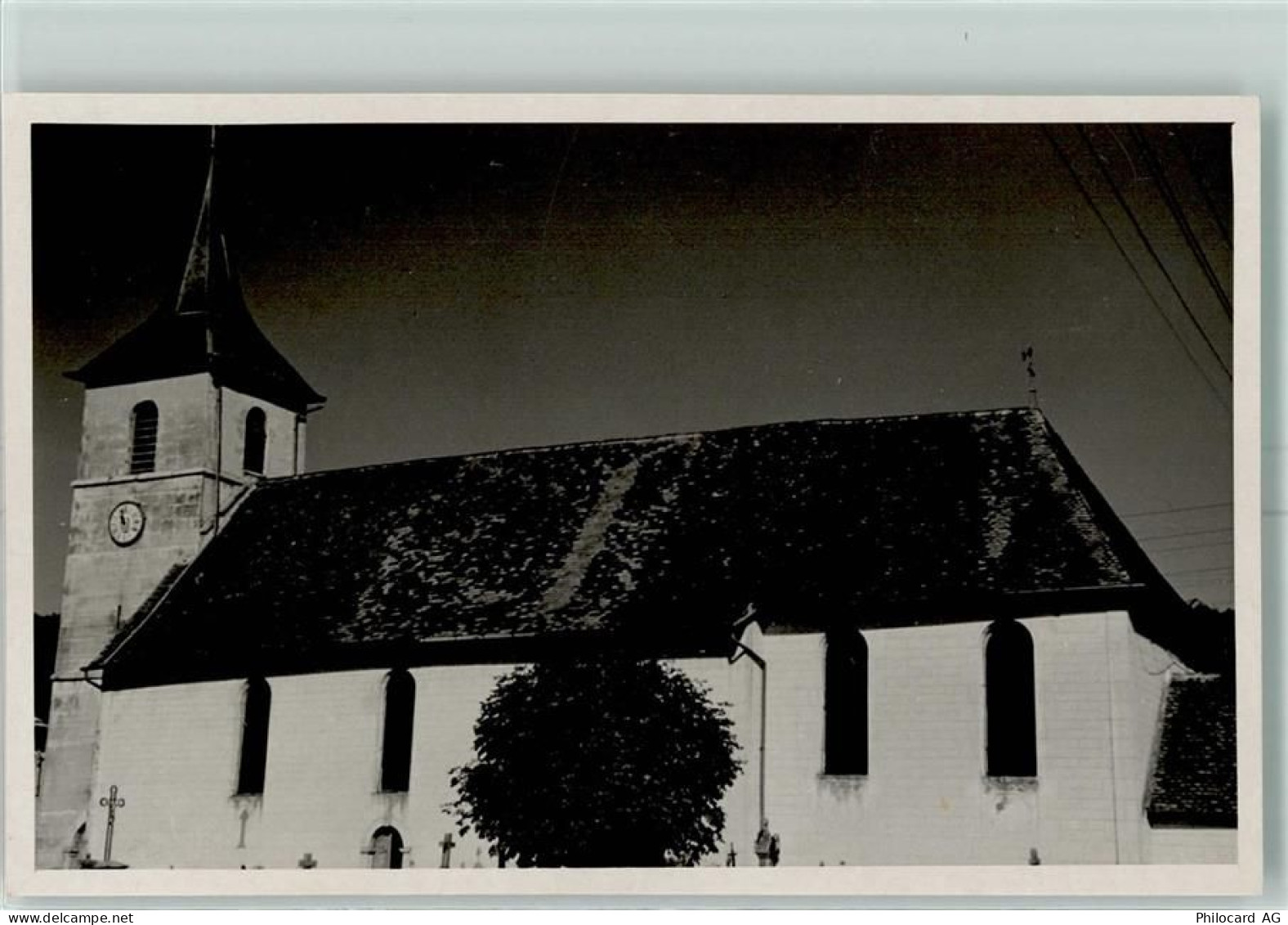 2914 Damvant Foto AK Kirche Ort handschriftlich - 13149362
