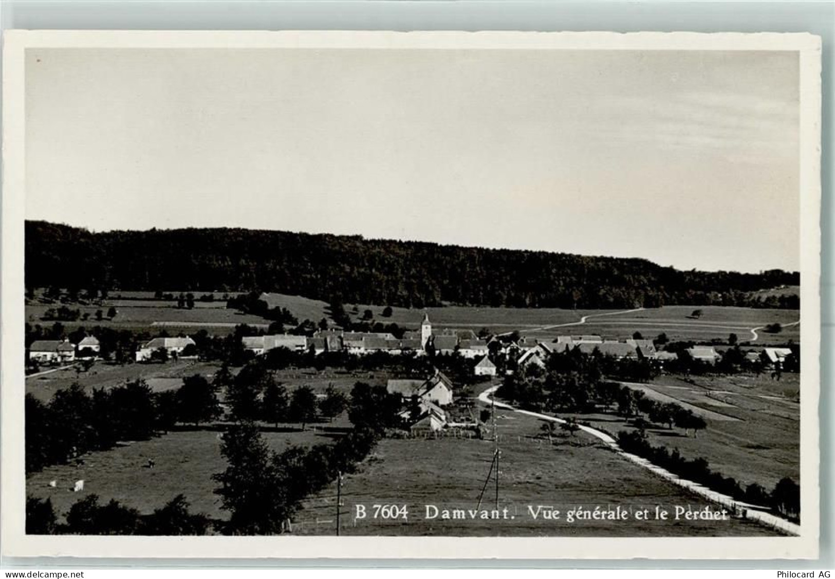 2914 Damvant - Vue générale et le Perchet - 13149227