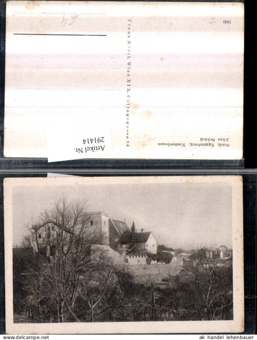 291414,Stadt Eggenburg Altes Schloss