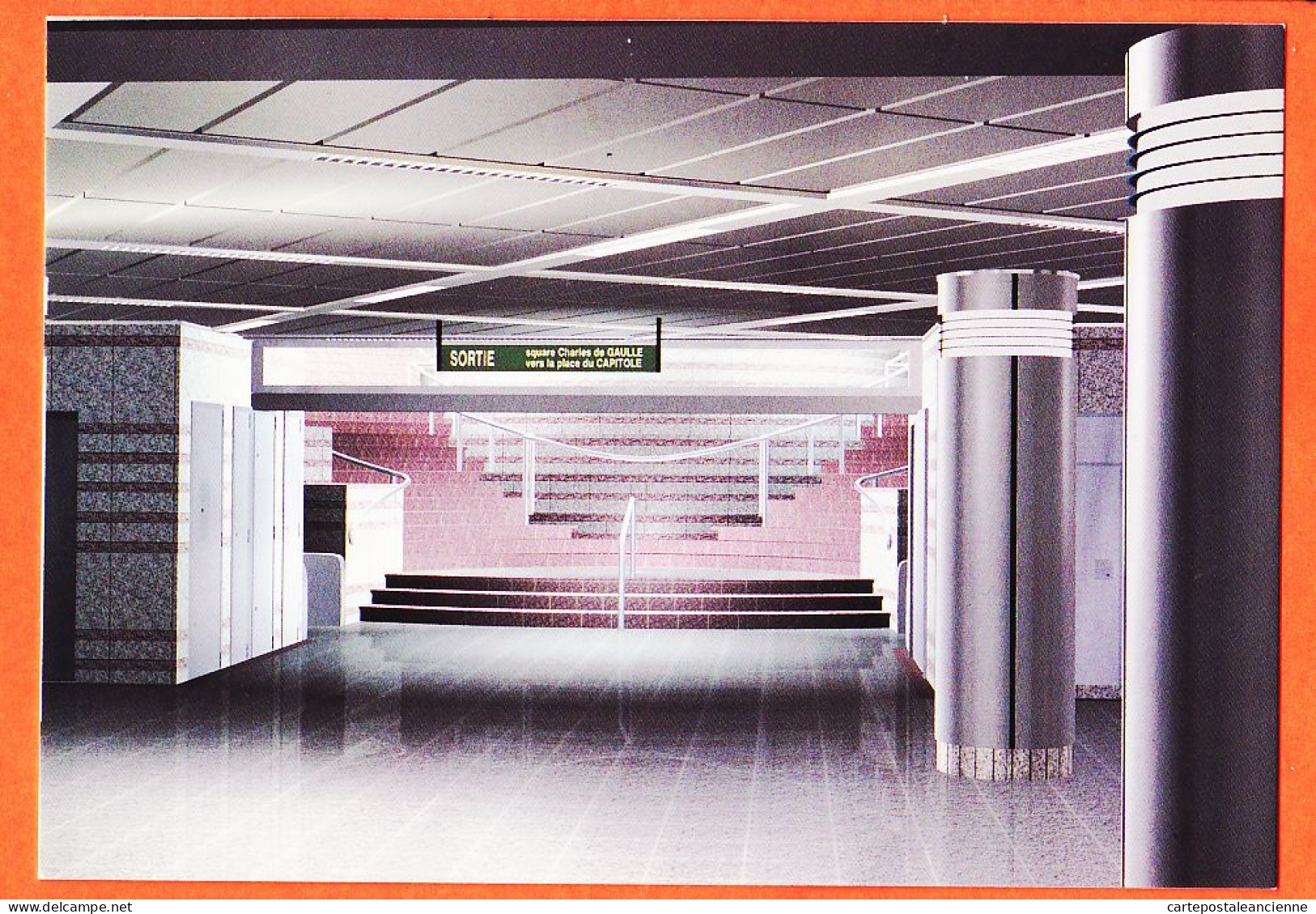 29188 /  Metro TOULOUSE (31) CAPITOLE Salle Billets A 4mn JOLIMONT 10mn MIRAIL-UNIVERSITE Les STATIONS 4/15