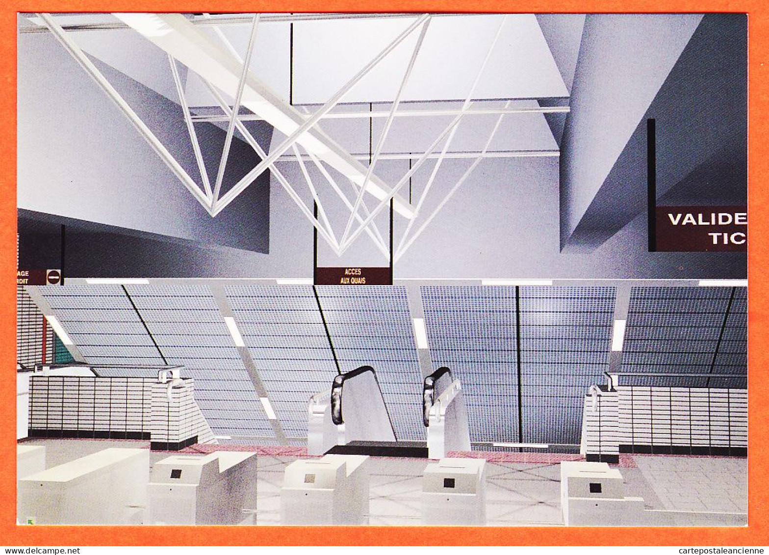 29190 /  METRO de TOULOUSE SAINT-CYPRIEN-REPUBLIQUE Salle Billets MARENGO-SNCF 11 MIRAIL-BASSO CAMBO Les STATIONS 6/15