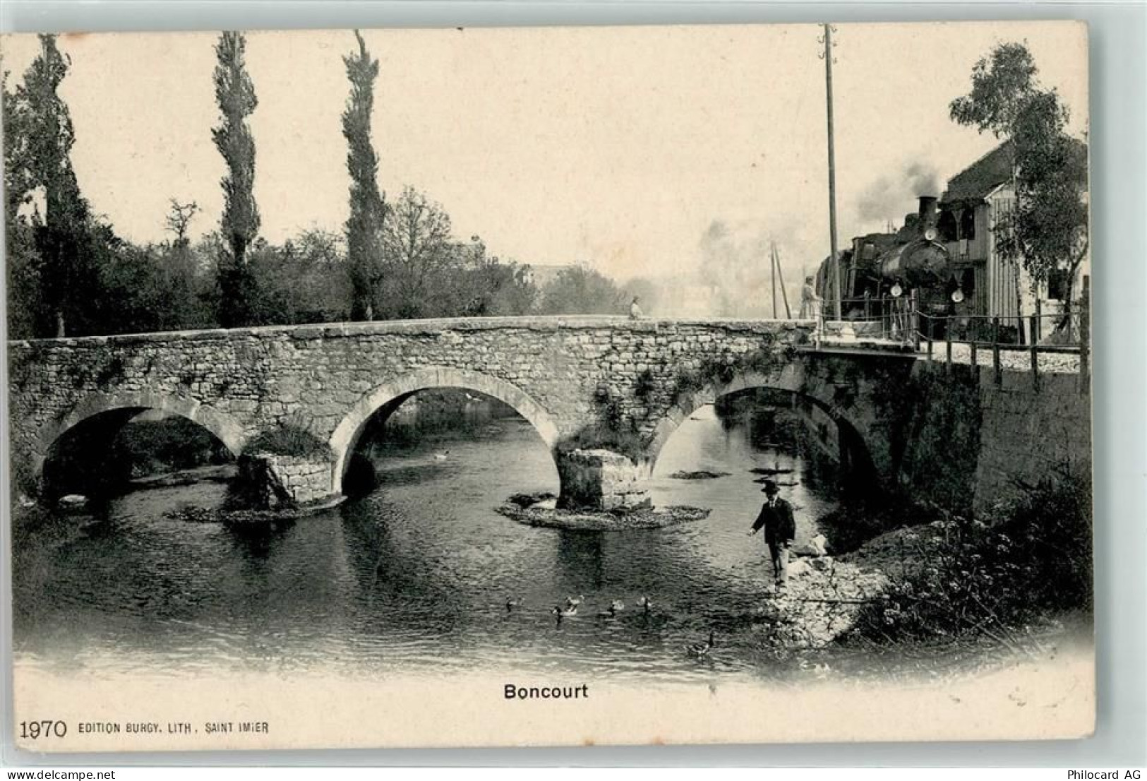 2926 Boncourt 1905 - Pont - 13935817